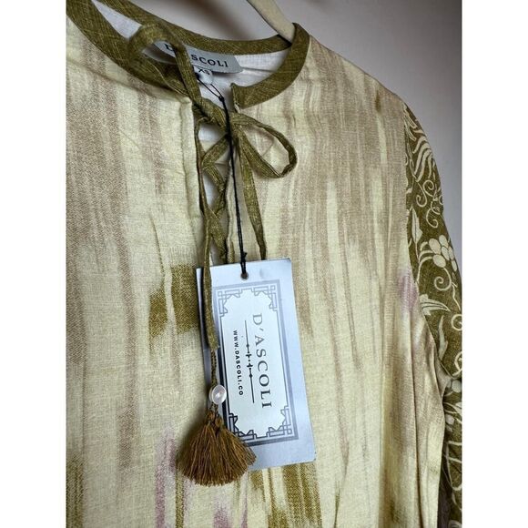 NWT D’ascoli Hand Woven Midi Dress Sz. XS - Picture 3 of 12